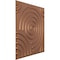 Ekena Millwork 19 5/8in. W x 19 5/8in. H Spiral EnduraWall Decorative 3D Wall Panel Covers 2.67 Sq. Ft. WP20X20SPCAC - alternate 2